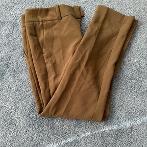 Ann Taylor Olive Green Straight Leg Pants